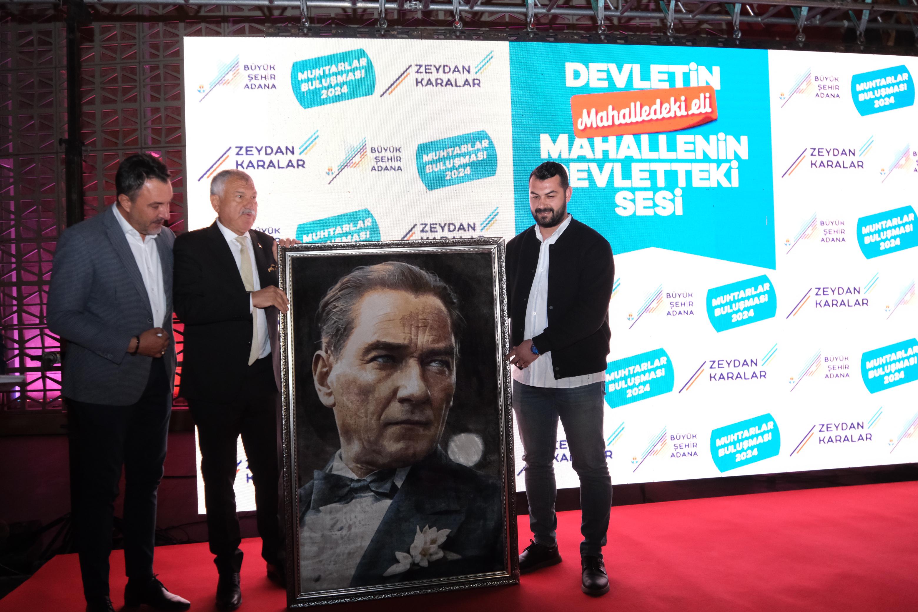 Muhtarlarla birlik beraberlik toplantısı