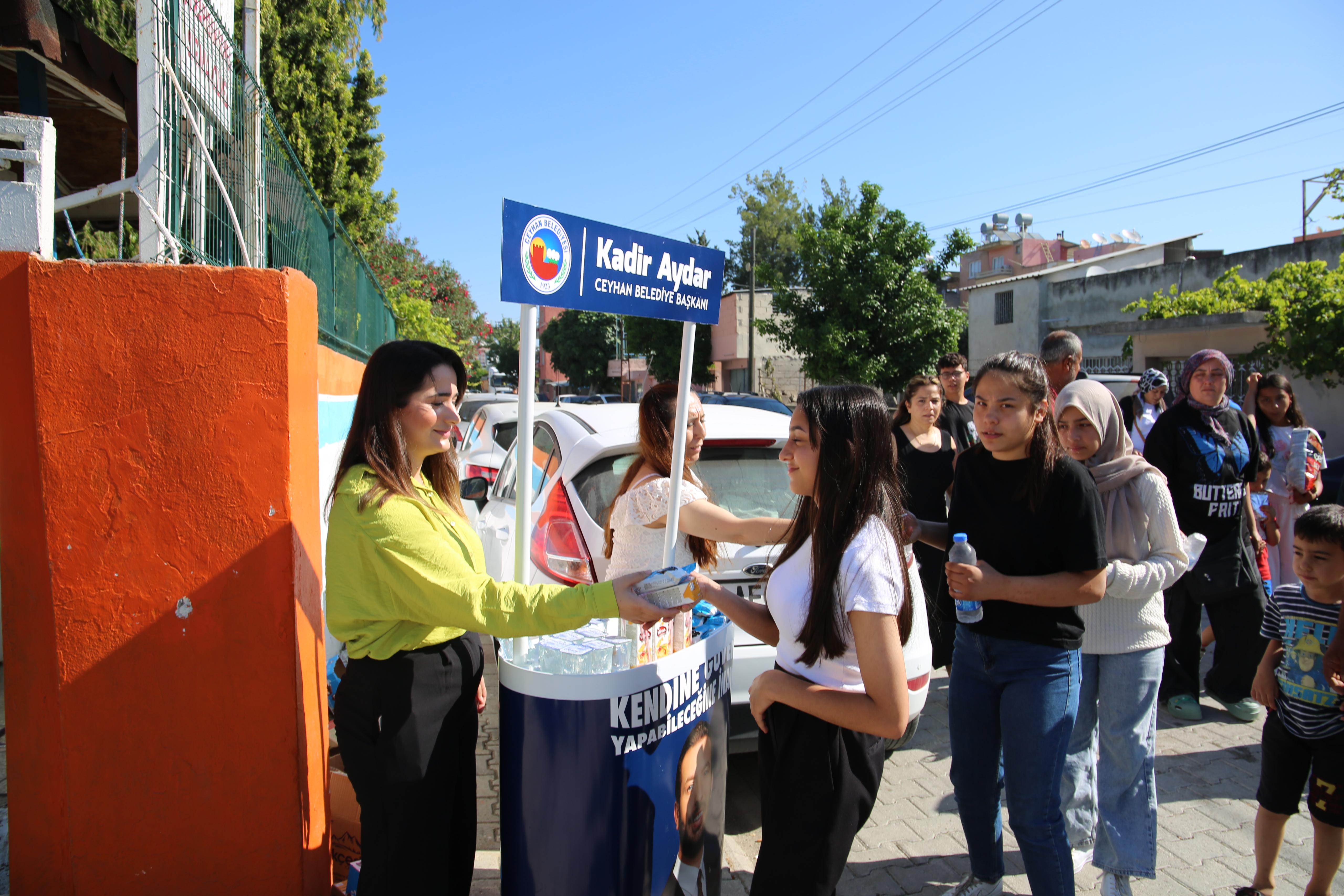 Ceyhan Belediyesi’nden Öğrencilere Sınav Desteği