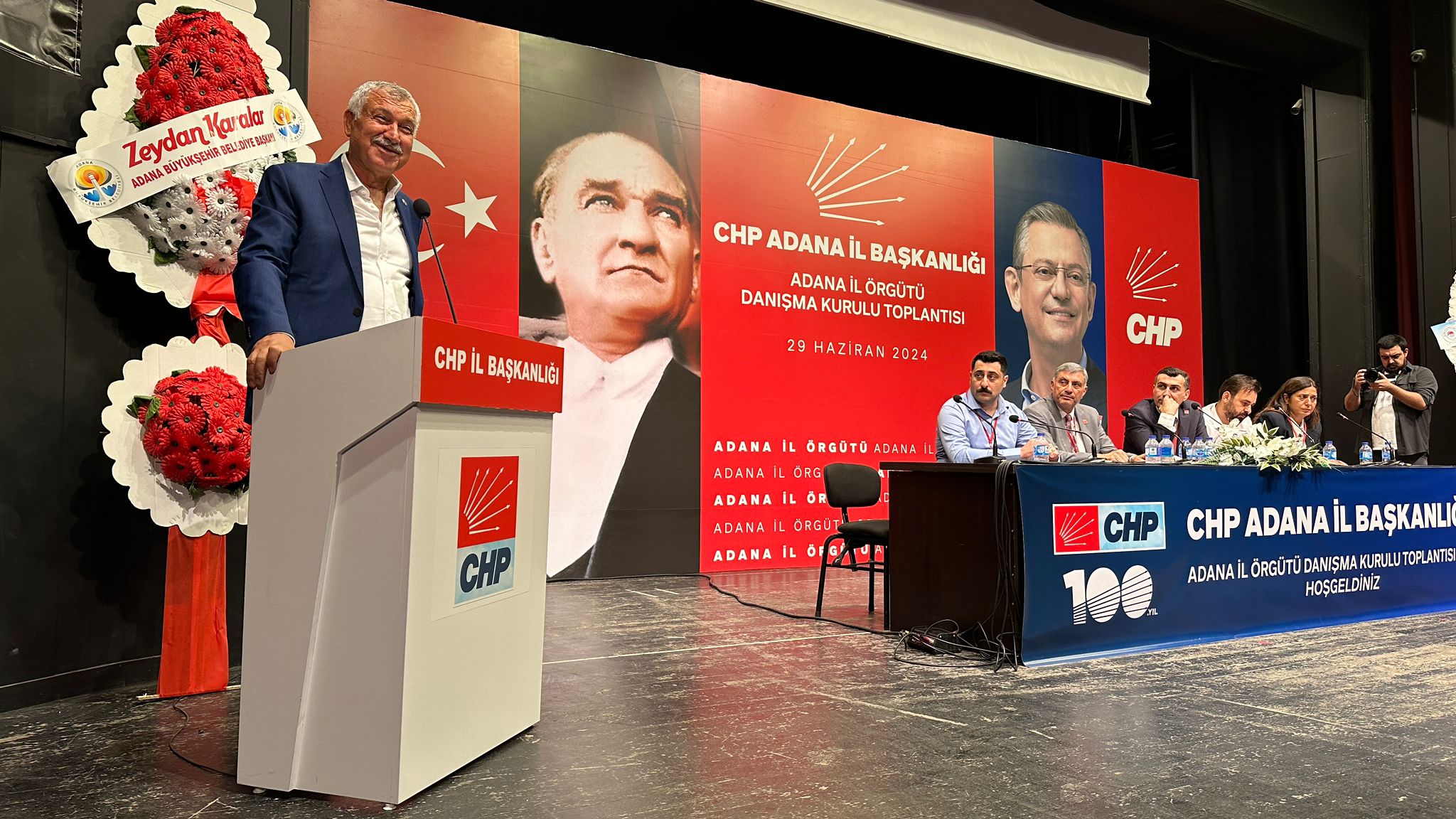 CHP Adana İl Başkanlığı tarafından İl Danışma Kurulu Toplantısı gerçekleştirildi