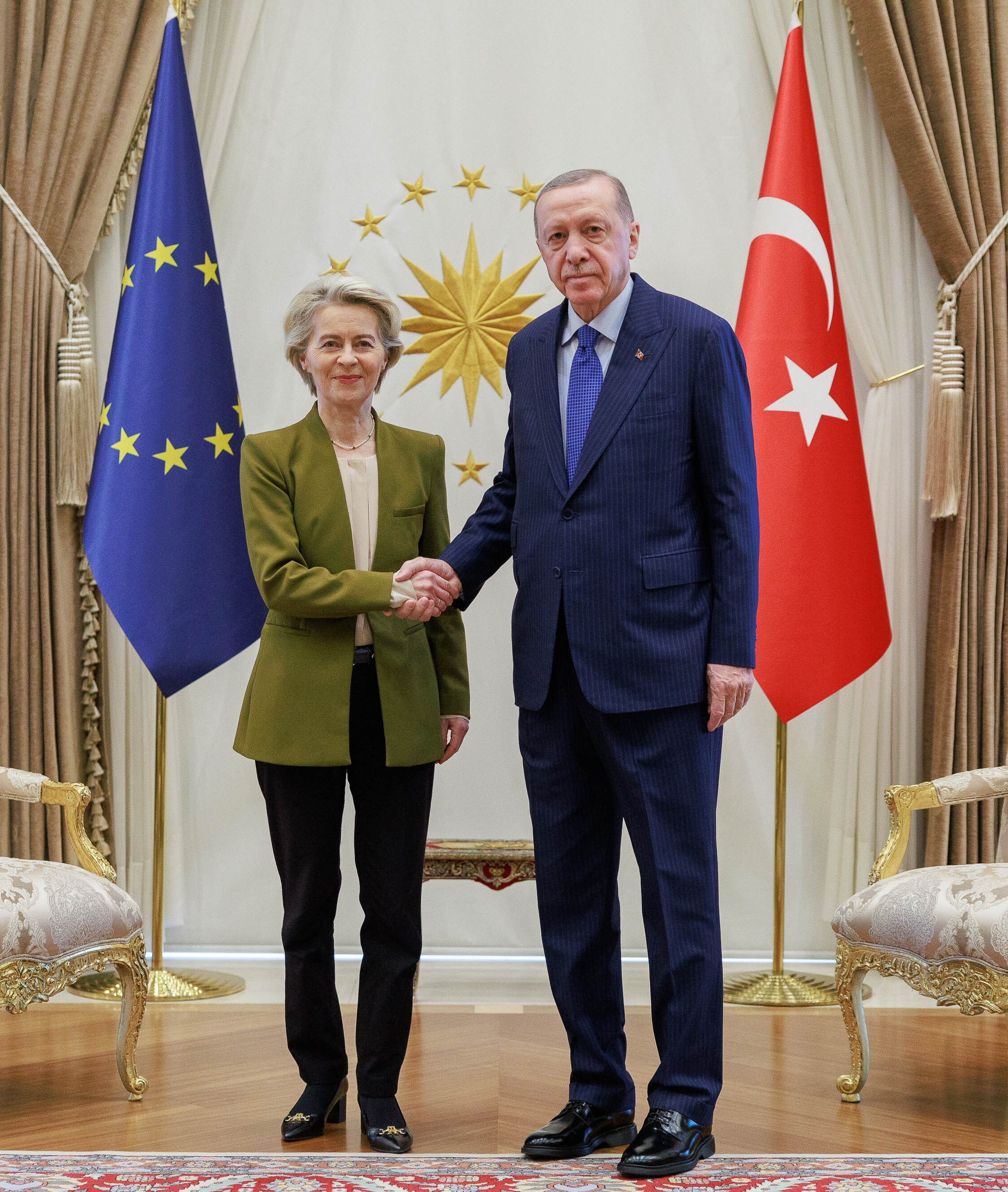 Türkiye Cumhuriyeti Cumhurbaşkanı Erdoğan ile AB Komisyonu Başkanı Ursula von der Leyen’in Ortak Basın Açıklaması